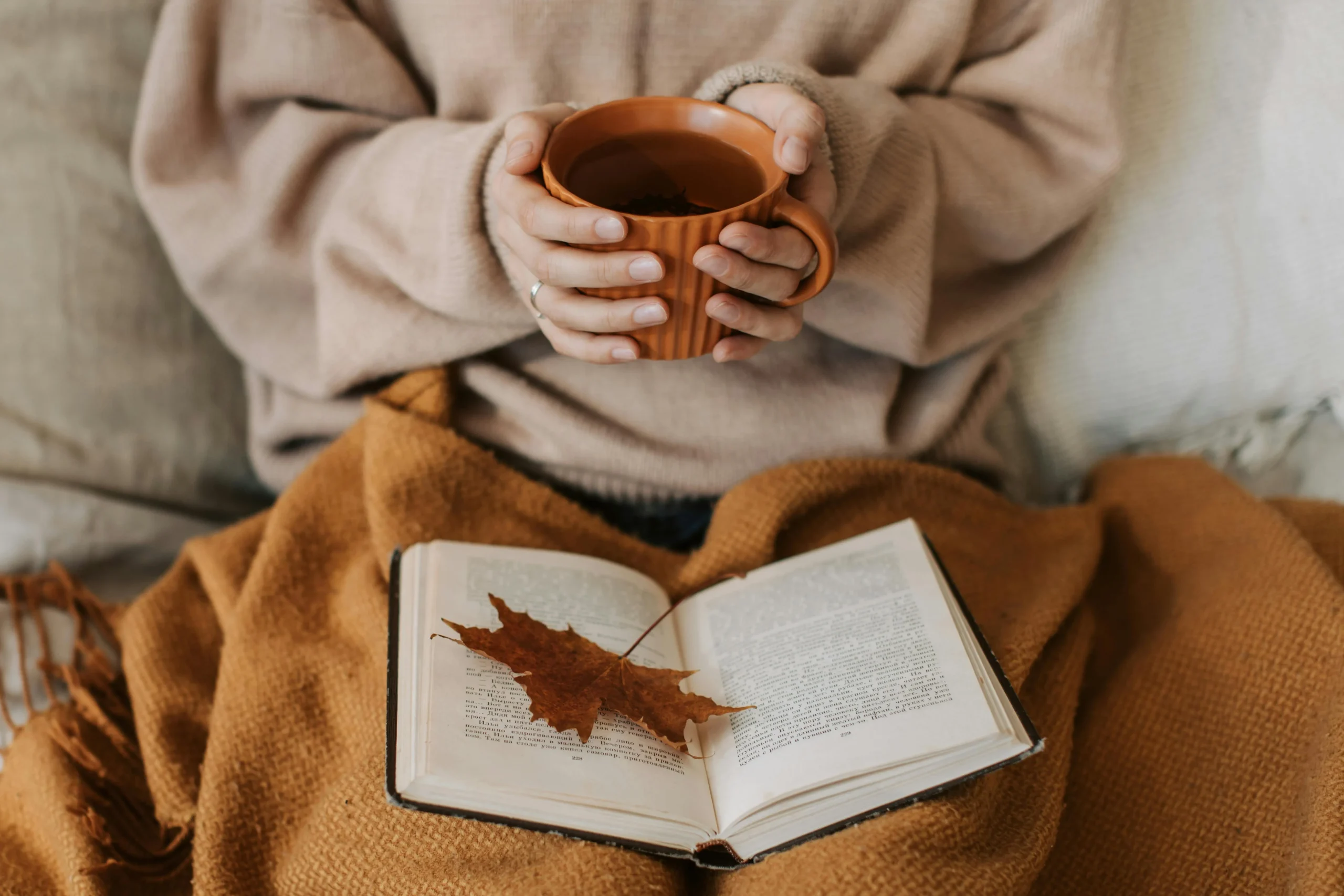 of_a_person_drinking_adaptogenic_tea_and_meditating_in_a_calm
