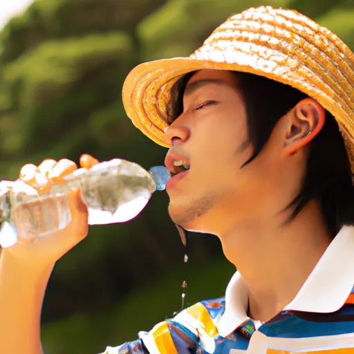 of_a_person_drinking_water_in_the_heat