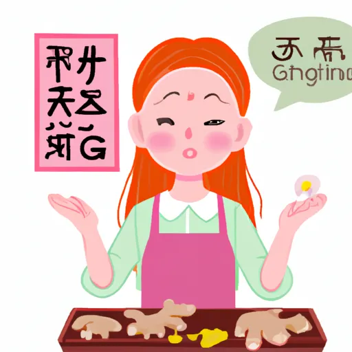 of_a_person_eating_anti_bloating_foods_like_ginger