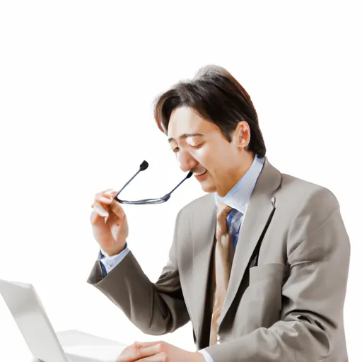 of_a_person_feeling_clear_headed_while_working