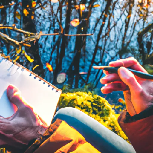 of_a_person_journaling_in_a_calm_environment