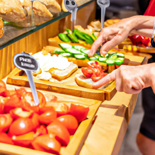 of_a_person_selecting_healthy_items_from_a_buffet