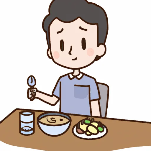 of_a_person_sitting_down_to_enjoy_a_meal