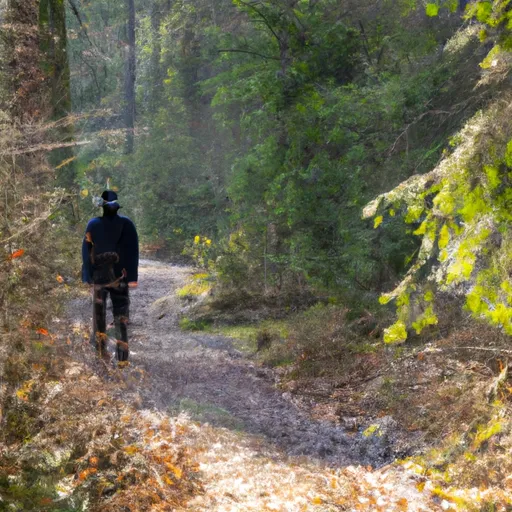 of_a_person_walking_or_hiking_through_a_forest