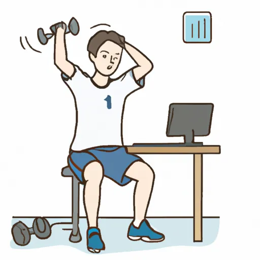 of_a_person_working_from_home_while_taking_short_breaks_to_exercise